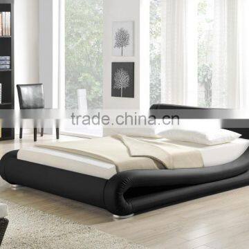 Italian Modern Design Leather Bed at Cheapeast Prices