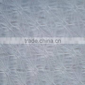 Latest design 2016 wept knitted nylon spandex jacquard breathable fabric