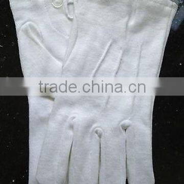 White Cotton Gloves without Embroided