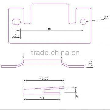 DLS D311 Sectional Sofa Connectors, Conner Sofa Metal Connector Joint