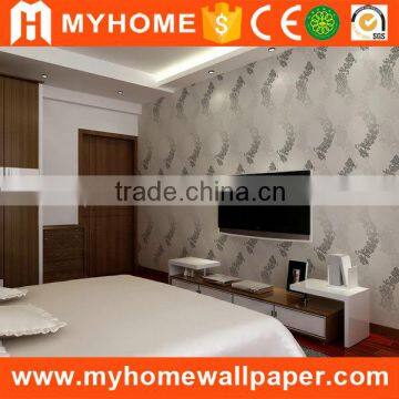 China Factory Manufacturer Beautiful Design Bedroom Living Room Wall Paper Decoration Best Interior 3D Vinyl Wallpaper Price