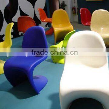 fashionable modern dining chair/fiberglass dining chair/replica designer chair/him & her chair