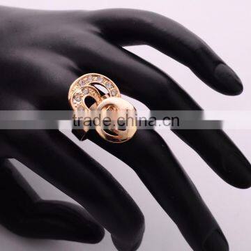 Africa Ahinestone Crystal Bridal Jewelry Sets Earings Bracelet Necklace Ring Jewelry Set for Women