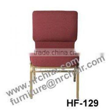 wholesale commercial metal stackable church chair