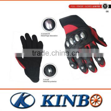 Motorcycle full finger gloves