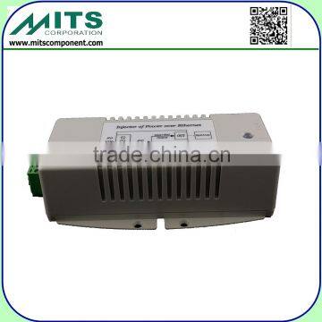 35W/56V DC 18V~36V Input Gigabit High PoE Injector With IEEE 802.3at Detection photo-2