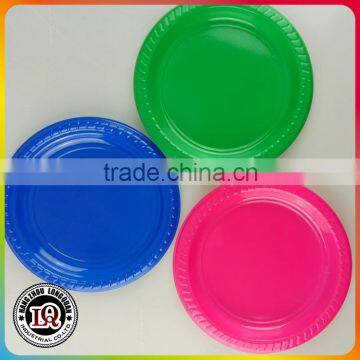 Cheap Customized Christmas Disposable Plastic Plates