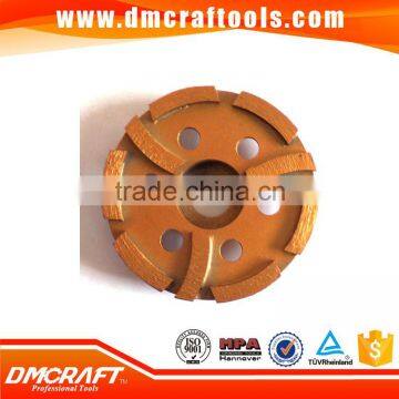 Diamond single row cup grinding wheel for concrete/asphalt