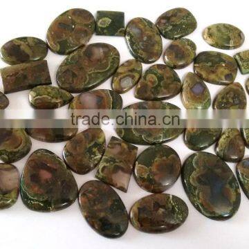 Rhyolite gemstones wholesale natural semi precious stones cabochon stones