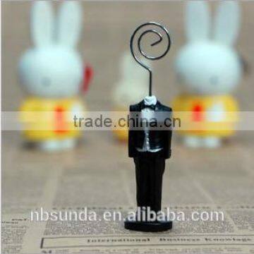 Birde and Bridegroom Place Card Holder Wedding Favor photo-2