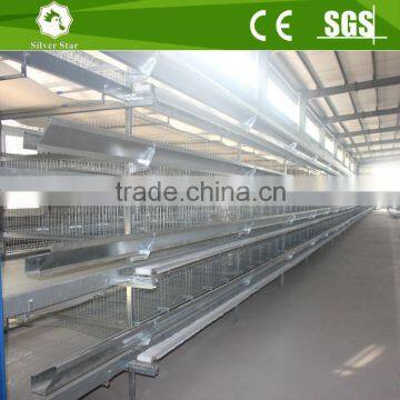 hot galvanized layer farm automatic poultry cage for egg chicken