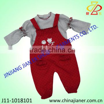 100%cotton fashion factory price baby grow