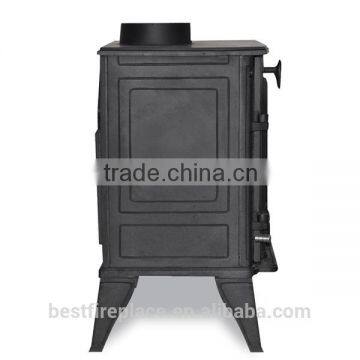 Classic Cast Iron Wood Fireplace photo-4