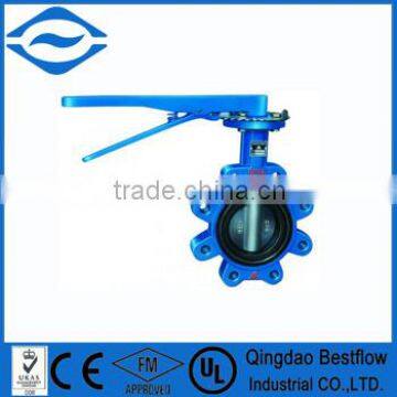 High Quality Manual-operated Lug Butterfly Valve