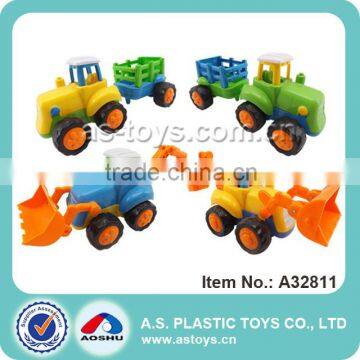 Multi-purpose Plastic farm Truck Mini Tractor Toy For Children