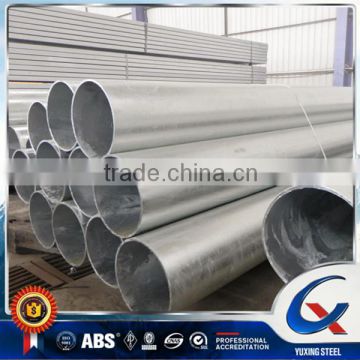 As welded galvanized pipe