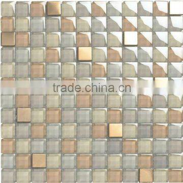 Glass oxidation-resisting steel mosaic border tiles HG-823040