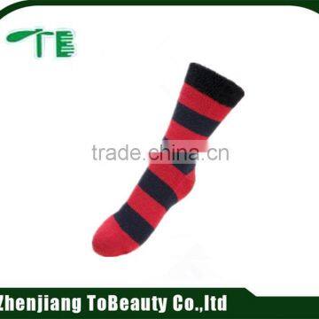 100% cotton stripe sock