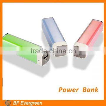 2015 the latest travel charger, cheap powerbank, fashion power bank 2600mah