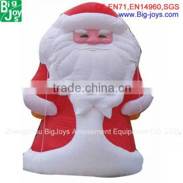 hot sale christmas inflatable cartoon characters ,custom cartoon model,inflatable Santa Claus