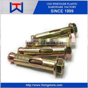 Zinc Plated Sleeve Anchors With Hex Head