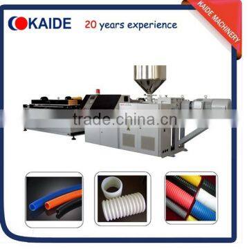 PE single wall corrugated pipe machine KAIDE factory