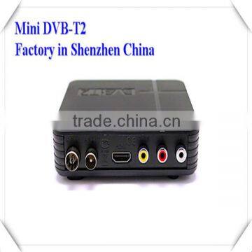 MADE IN CHINA HD DIGITAL DVB-T2 SET TOP BOX WITH FREE CHANNELS