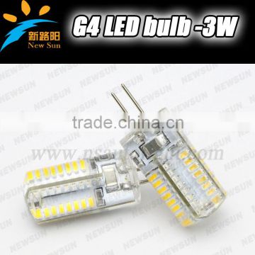 16*43mm led bulb 200lm white corn lamp bulb G4 LED 3W 220V