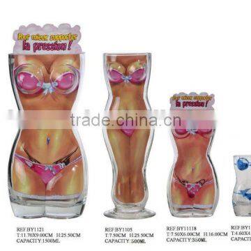 WOMEN SHAPED BEER GLASS