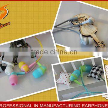 New Products Colorful Earphones With Mic,Flat Cable Earphone. photo-6