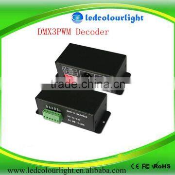 HOT-SALE!! DMX decoder controller DC12V-24V DMX512 Decoder 3CH*5A