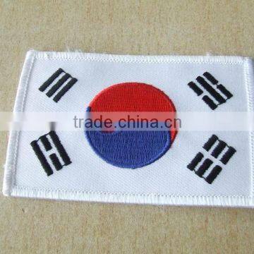 international flag embroidery badge clothes labels