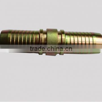 90011 metric double connector swaged hydraulic hose fittings