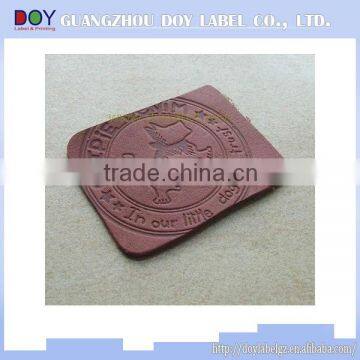 customer clothing leather badge leather tag