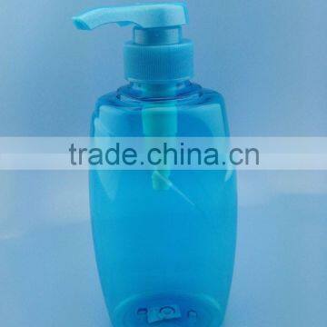 500ml bule pet shampoo container