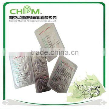 Aluminium Blister Foil With Two Face Print