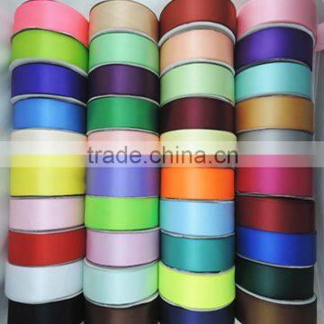 Factory Wholesale Custom Top quality Christmas Colorful Polyester Woven Fabric Satin Ribbon Roll, Making Satin Ribbon Flowers