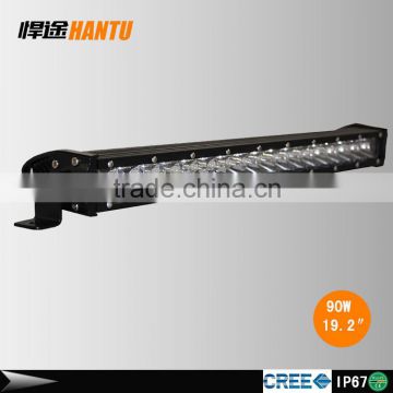 New design!!! off road led light bar 90w led driving light 13inch super thin led light bar for AUTO FRONT GRILL