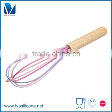 Hot Selling Non-stick Silicone Coated Rotary Egg Beater