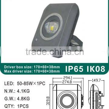 Aluminum Alloy Die Casting Outdoor Led Flood Lighting Housing 50-80w photo-6