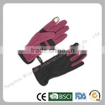 fleece touch screen winter gloves, e touch gloves ,iphone ipad gloves