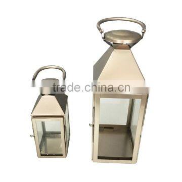 Classic customized stainless steel lantern for home and gardern decoration