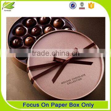 Professional Customized paper to make box packaging chocolate