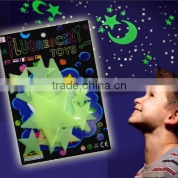 fluorescent toys / Glow in the Dark star Sticker Packs / Fluorescent stickers