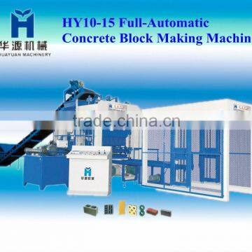 High capacity QTY10-15 Automatic Machine Concrete Block making machine automatic block making machine