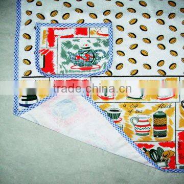 Cotton Velour Printed With Eco-friendly Pvc Home and Garden Apron photo-2