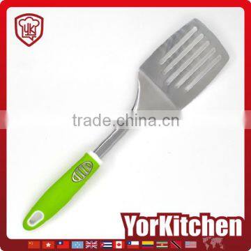New design handle Factory Price commercial stainless steel egg flip turner