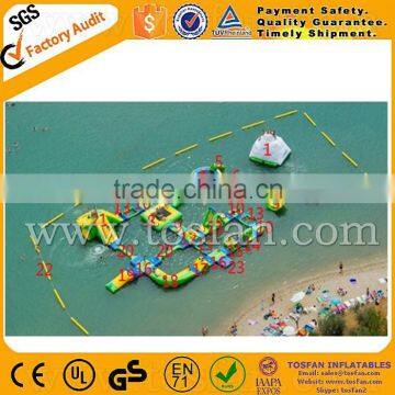 Super giant inflatable water park inflatable floating water park A9040A