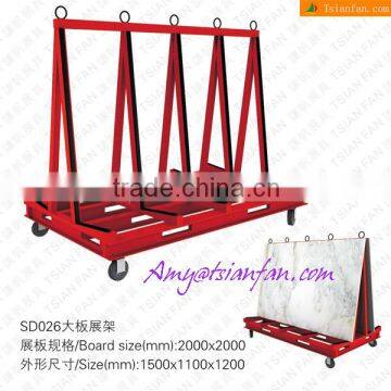 Big Slab Display Racks and Ceramic Tile Wing Type Display Stand