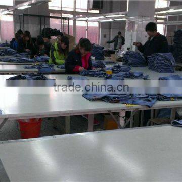 water-washed jeans wear/garment/apparel inspection in China/quality control inspection services